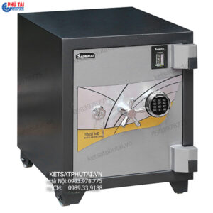 Két sắt Samurai MF25 khóa vân tay điện tử