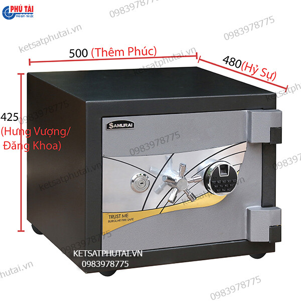 Két sắt Samurai MF12 khóa vân tay điện tử Két sắt Samurai MF12 khóa vân tay điện tử