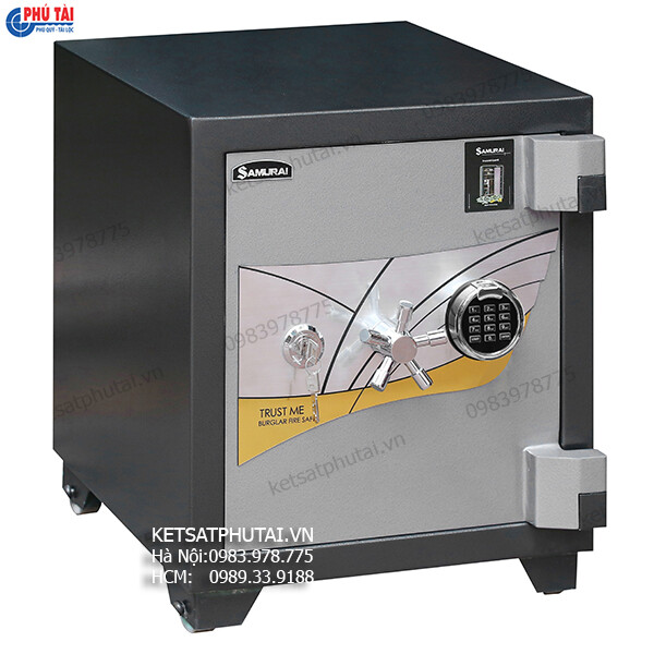 Két sắt Samurai MF25 khóa vân tay điện tử