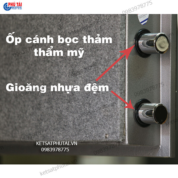 Két sắt Samurai MF25 khóa vân tay điện tử