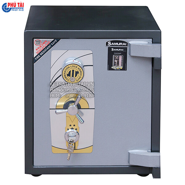 Két sắt thép tấm Samurai MC05 mã cơ có khóa định vị