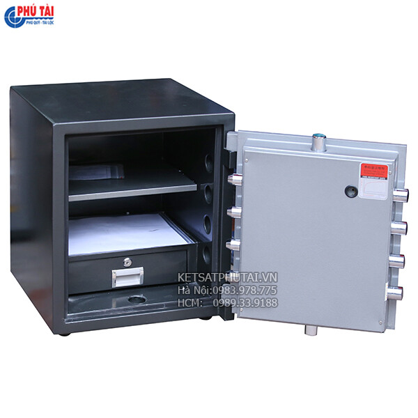 Két sắt thép tấm Samurai MC05 mã cơ có khóa định vị