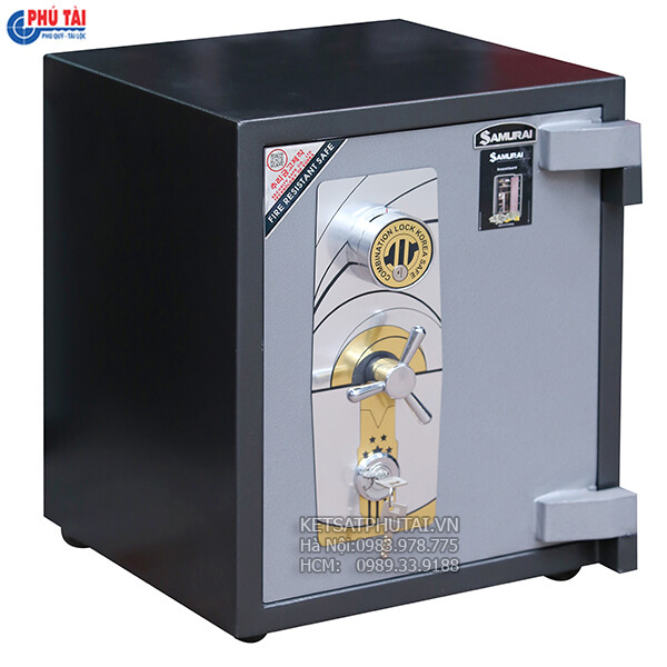 Két sắt thép tấm Samurai MC05 mã cơ có khóa định vị