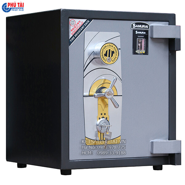 Két sắt thép tấm Samurai MC05 mã cơ có khóa định vị