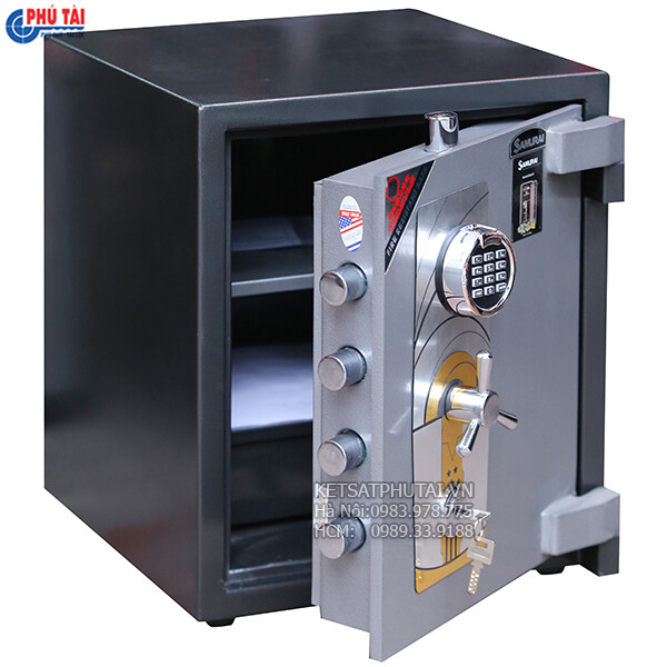 Két sắt thép tấm Samurai MF05 vân tay điện tử Két sắt thép tấm Samurai MF05 vân tay điện tử